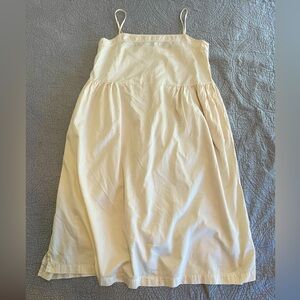 Ali Golden slip dress